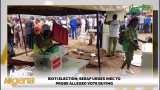 EKITI ELECTION : SERAP Urges INCE To Investigate Allege Vote Buying