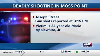 Victim of fatal Moss Point shooting identified; suspect on the loose, police say