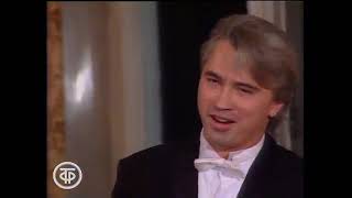 Dmitri Hvorostovsky. Selve amiche by Antonio Caldara. 1993, Moscow. Piano: Mikhail Arkadiev