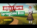 Alba's Farm 🐑🌸 A Tale of Springtime Bliss #albamusicart