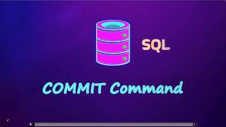 SQL COMMIT Command | SQL for Data Science 2025 🌟🎉