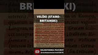 Jan Amos Komensky 1657.. hrvatski (dalmatinski) među 20 jezka Europe #reels #hrvatski #dalmacija