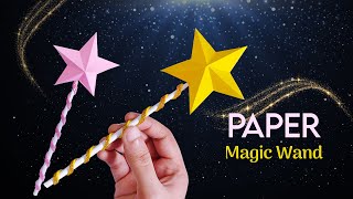 Paper Magic Wand Using 3D Paper Star