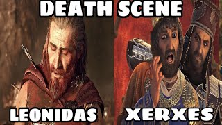 Leonidas Death vs Xerxes Death | Assassin's Creed Odyssey