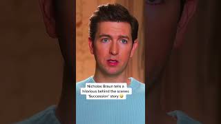 Nicholas Braun Tells A Funny, Behind The Scenes 'Succession' Story
