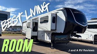 THE BEST FRONT LIVING! 2025 Jayco North Point 382FLRB