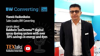 Groundbreaking Baldwin TexChroma with the potential to revolutionize the textile dyeing industry