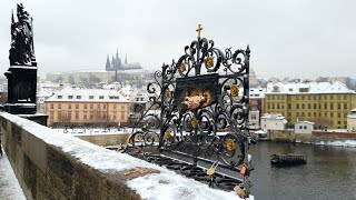 Beautiful Winter by Charles bridge - Mùa đông tuyệt đẹp bên Cầu Tình lãng mạn #relaxing #charles