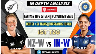 NZ W vs IND W Dream11, NZ W vs IND W Dream11 Team, NZ W vs IN W Dream11 Prediction, NZ W vs IND W