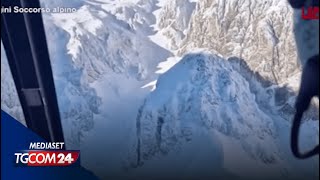 Gran Sasso, individuati i corpi dei due alpinisti dispersi