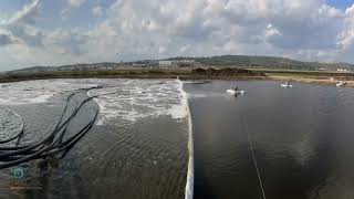 Upgrade of facultative wastewater lagoon to floating Fine Bubble aeration