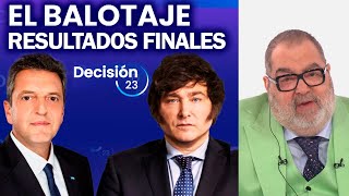 BALOTAJE 2023, RESULTADOS DEFINITIVOS| EDICIÓN ESPECIAL DE PPT: ARGENTINA ELIGIÓ PRESIDENTE