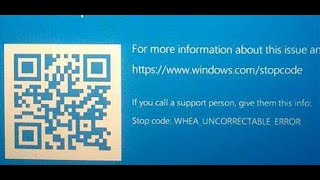 Fix WHEA UNCORRECTABLE ERROR GenuineIntel.sys Blue Screen (BSOD) Error On Windows 11/10 PC