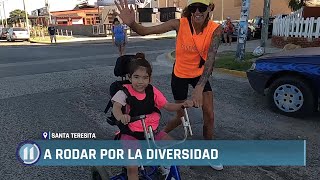 Bicicleteada de Diversamente Posibles en Santa Teresita