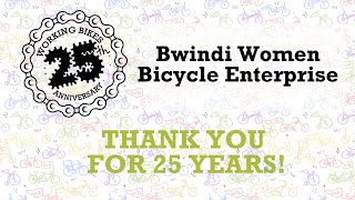 BWINDI WOMEN BICYCLE ENTERPRISE - WORKING BIKES 25 YEARS