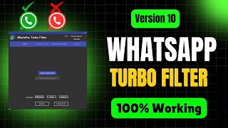 WhatsApp Numbers Filter | Turbo Filter Software Tutorial | Whats Super Filter Working 100%