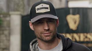 Guinness Trucker Premium Grey With Embroidered Patch Cap