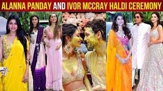 Alanna Panday Haldi & Sangeet Ceremony | Palak Tiwari, Dia Mirza, Ananya Panday, Gauri Khan, Suhana