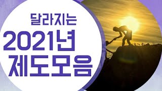 2021년 달라지는 제도 모음(국민연금 추납 10년제한 확정 등)