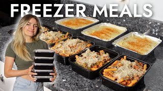 FREEZER MEAL PREP! Shepherd's Pie & Pasta Primavera | Whole Foods Plant Based Diet