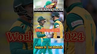 South Africa Vs Usa World Cup 2024 Highlights #t20worldcup2024