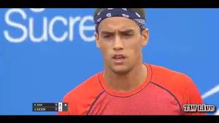 Nicolas Kicker Vs Rajeev Ram QUITO 2017 Highlights