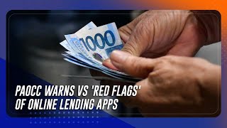 PAOCC warns vs 'red flags' of online lending apps | TeleRadyo Serbisyo