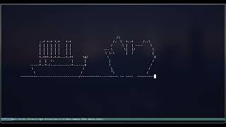 Emacs Ascii artist-mode timeLapse #1