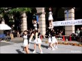 神戸まつり2014　園田学園女子大学　チアリーディング部　white tigers