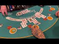 $3000 live blackjack session crazy action