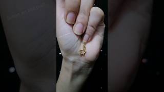 DIY Nail Piercing at Home 😍 | DIY Nails Jewellery #diyjewellery  #viralshorts #arts #trendingfashion