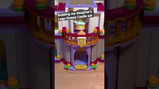 Building the Lego Disney Ultimate Castle set