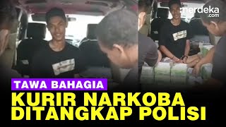 Kurir Tengil, Tertangkap Polisi Bawa Narkoba 27 Kg Masih Sempat Tertawa