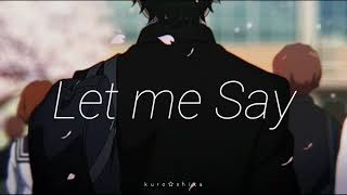 Toshiki Kadomatsu || Let me Say | Lyrics