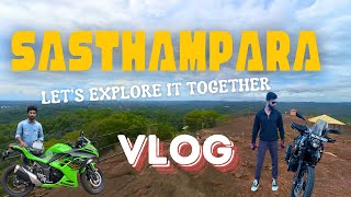 Sasthampara Kerala vlog |couples hidden spot | #insta360 #Trivandrum  #kerala #couples #yezdi #ninja