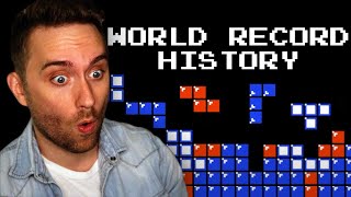 Atrioc Reacts To The History of Tetris World Records [Summoning Salt]