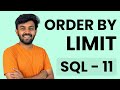 ORDER BY  &  LIMIT OFFSET  |  SQL Mastery Ep - 11  |  code io - Tamil