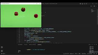 Detecting red ball from video (Python OpenCV)
