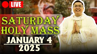 SATURDAY FILIPINO MASS LIVE TODAY - JANUARY 4, 2025 || FR. JOWEL JOMARSUS GATUS