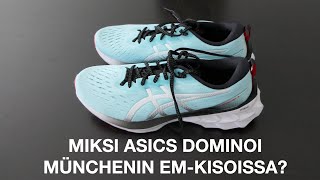 Juoksukengät: Miksi Asics dominoi Münchenin em-kisoissa?