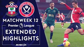 Southampton v. Sheffield United | PREMIER LEAGUE HIGHLIGHTS | 12/13/2020 | NBC Sports