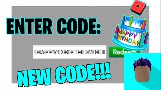 How To Get The Free 12th Birthday Cake Hat Working Roblox - promo code how to get the free roblox 12 birthday cake hat