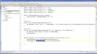 Android SQLite Database Tutorial Insert values to SQLite Database table using Android YouTube