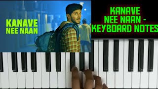 kanave nee naan keyboard notes | kanave nee naan in keyboard | MUSIC UNICERSE |