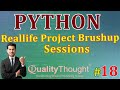 Control Flow Reallife Project Brushup Sessions | Python Tutorial for Beginners | Quality Thought