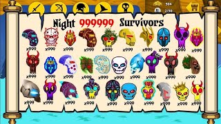 Night 999 Survivors Unlock ×999 Army Giant Boss | Unlimited Power Hack Stick War Legacy