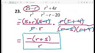 Alg 2 Practice 5A 19 29