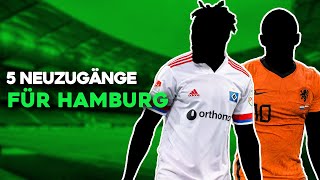 Hamburger SV: 5 Transfers für Hamburgs vierte Aufstiegsmission!