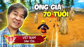 Free Fire | Ông Già 70 Tuổi SOLO SQUAD Cực Gắt | Sỹ Kẹo