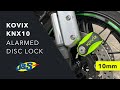 Kovix KNX10 10mm Alarmed Disc Lock